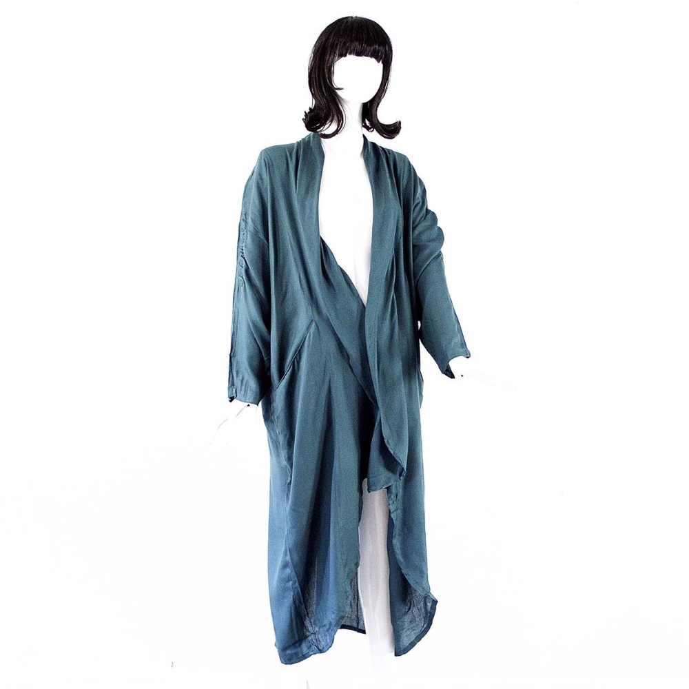 VTG 80's ZINDAH India Handwoven Rayon Blazer